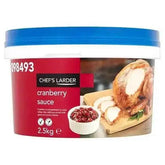 Chef's Larder Cranberry Sauce 2.5kg  Adomoo